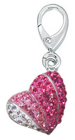 Heart w/Pink Crystals