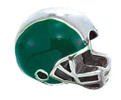 Football Helmet, Green