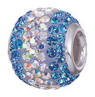 Pave Crystals, Blue