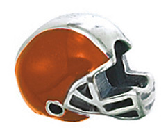 Football Helmet, Orange