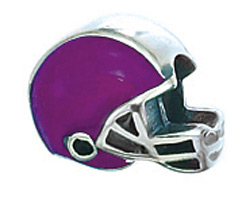 Football Helmet, Purple
