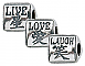Live/Love/Laugh Chinese Symbols