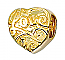 Love Heart, Gold-Plated