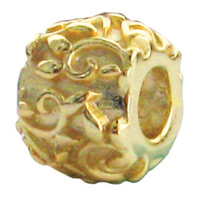 Vine Spacer, Gold-Plated