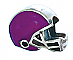 Football Helmet, Purple