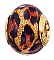 Murano Glass, Gold-Plated, Leopard