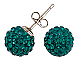 Swarovski Crystal Pave Stud Earrings, May